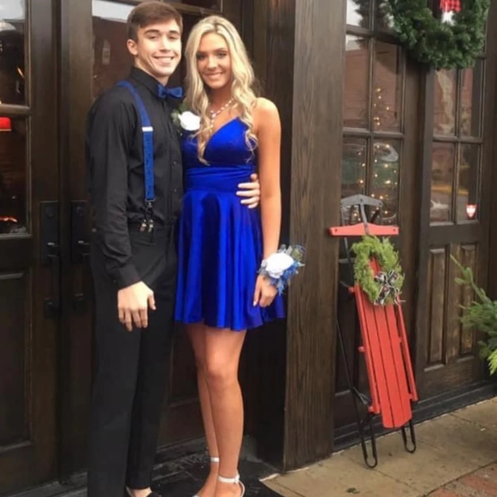 Sherri Hill Style 52291 Beautiful Royal Blue Short Dress